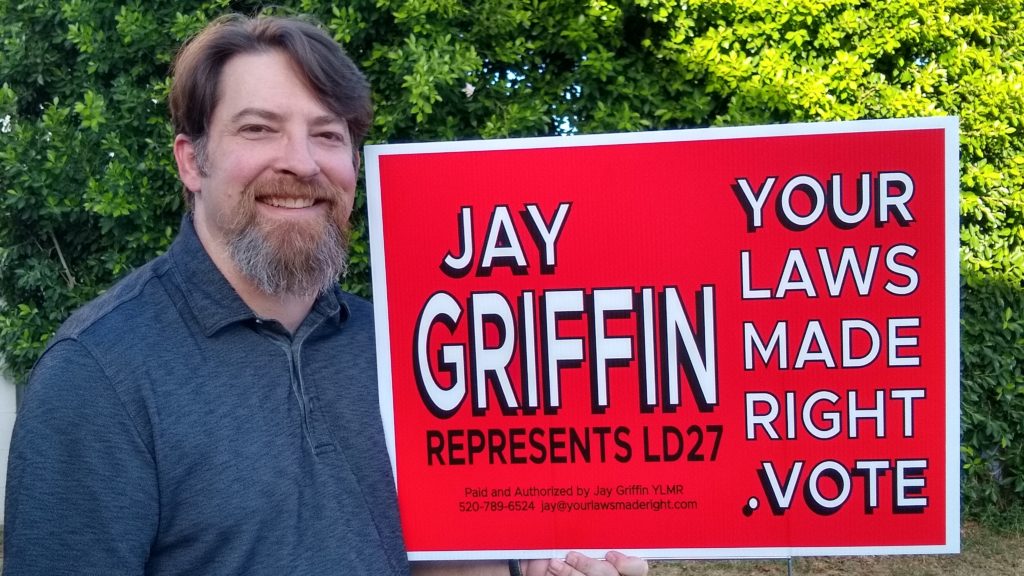 Photo of Jay Griffin candidate for Arizona State House of Representatives in Legislative District 27